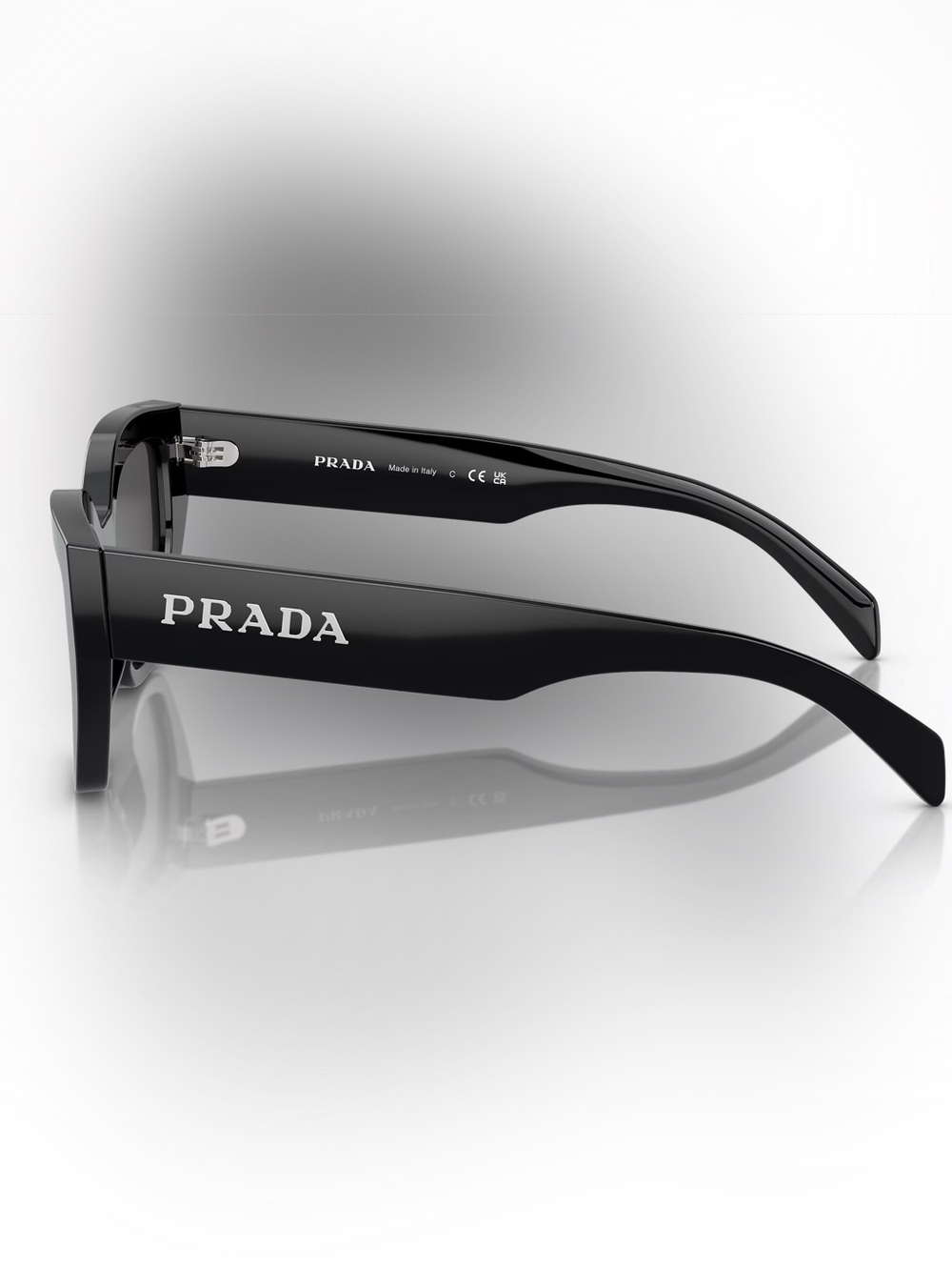 Prada PR A09SF sunglasses black - Picture 3 of 4